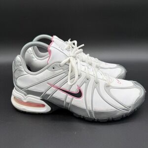 Nike Women's Air Max Torch SL Shoes Size 9 White Pink Silver Running Walking